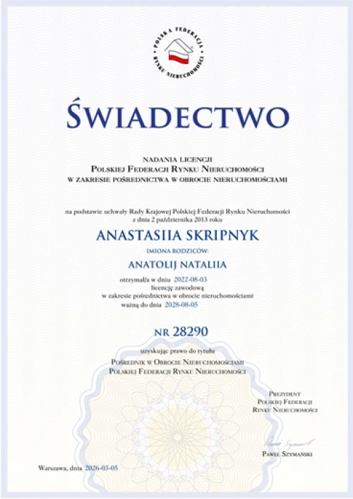 Real Estate Brokerage Licence